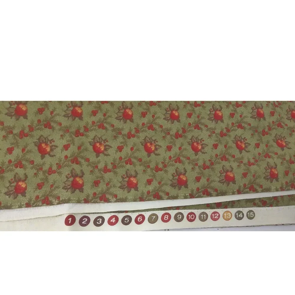 Mistletoe Manor 3 Sisters for Moda Christmas Carol Floral Fruit Quilting Fabric